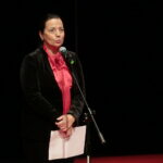 Ogólnopolski Niezależny Festiwal Form Dokumentalnych. XXIV NURT 2018 w Kieleckim Centrum Kultury. Gala finałowa. Nagroda Fundacji im. Edwarda Kusztala w wysokości 1000zł. Na zdjęciu: Magdalena Kusztal - dyrektor Kieleckiego Centrum Kultury / Marzena Mąkosa / Radio Kielce