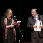 Ogólnopolski Niezależny Festiwal Form Dokumentalnych. XXIV NURT 2018 w Kieleckim Centrum Kultury. Gala finałowa. Doroczna Nagroda Specjalna Radia Kielce S.A. "Za to, czego nie widać, czyli artyzm dźwięku w formie dokumentalnej" / Marzena Mąkosa / Radio Kielce