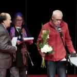 Ogólnopolski Niezależny Festiwal Form Dokumentalnych. XXIV NURT 2018 w Kieleckim Centrum Kultury. Gala finałowa. BRĄZOWY NURT. Nagroda Dyrektor Naczelnej KCK Magdaleny Kusztal / Marzena Mąkosa / Radio Kielce