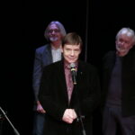 Ogólnopolski Niezależny Festiwal Form Dokumentalnych. XXIV NURT 2018 w Kieleckim Centrum Kultury. Gala finałowa. Janusz R. Kowalczyk - członek Komisji Artystycznej / Marzena Mąkosa / Radio Kielce