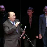 Ogólnopolski Niezależny Festiwal Form Dokumentalnych. XXIV NURT 2018 w Kieleckim Centrum Kultury. Gala finałowa. Krzysztof Miklaszewski - dyrektor artystyczny NURT 2018 / Marzena Mąkosa / Radio Kielce