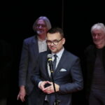 Ogólnopolski Niezależny Festiwal Form Dokumentalnych. XXIV NURT 2018 w Kieleckim Centrum Kultury. Gala finałowa. Na zdjęciu: Marcin Różycki - zastępca prezydenta Kielc / Marzena Mąkosa / Radio Kielce