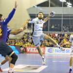 9. kolejka Ligii Mistrzów PGE Vive-Barcelona / Marzena Mąkosa / Radio Kielce