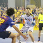 9. kolejka Ligii Mistrzów PGE Vive-Barcelona / Marzena Mąkosa / Radio Kielce