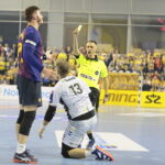 9. kolejka Ligii Mistrzów PGE Vive-Barcelona / Marzena Mąkosa / Radio Kielce