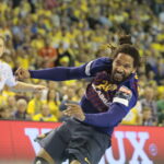 9. kolejka Ligii Mistrzów PGE Vive-Barcelona / Marzena Mąkosa / Radio Kielce