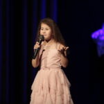 Koncert finałowy Festiwalu Piosenkarzy im. Henryka Morysa i Andrzeja Litwina w Sali Widowiskowej Wojewódzkiego Domu Kultury w Kielcach. Lena Dobek / Marzena Mąkosa / Radio Kielce