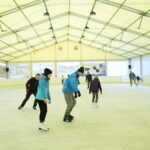 Lodowisko na kieleckim Stadionie / Marzena Mąkosa / Radio Kielce