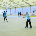 Lodowisko na kieleckim Stadionie / Marzena Mąkosa / Radio Kielce