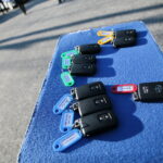 Nowe radiowozy dla świętokrzyskiej policji. Kluczyki do samochodów policyjnych / Marzena Mąkosa / Radio Kielce