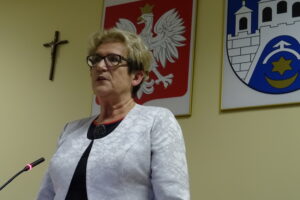 Przewodnicząca Rady Miasta Irena Renduda-Dudek / Emilia Sitarska / Radio Kielce