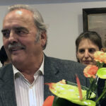 Sandomierz. Sesja Rady Powiatu Sandomierskiego. Na zdjęciu Stanisław Nasternak - były starosta / Grażyna Szlęzak-Wójcik / Radio Kielce