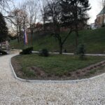 Trwają prace rewitalizacyjne na skwerze Solidarności w Sandomierzu / Grażyna Szlęzak-Wójcik / Radio Kielce