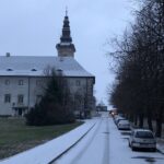 Święty Krzyż. Pierwszy śnieg tej zimy / Radio Kielce