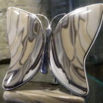 Wystawa wyrobów z krzemienia pasiastego w Podziemnej Trasie Turystycznej / Emilia Sitarska / Radio Kielce