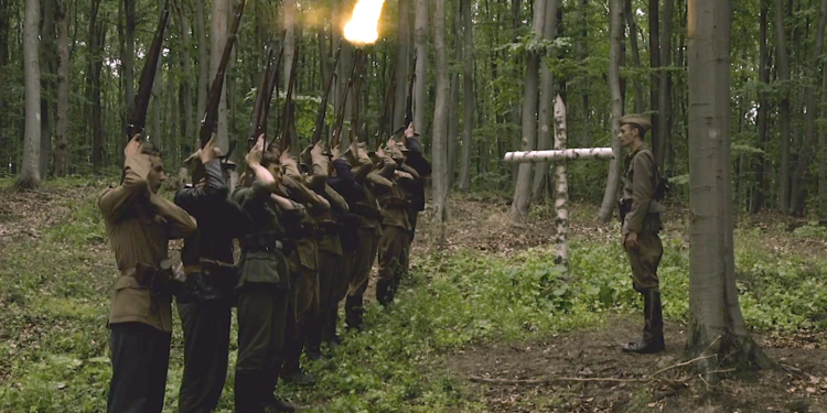 Kadr z filmu „Kielecka Brygada Piechoty” / Stowarzyszenie Rekonstrukcji Historycznej „Jodła”