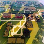 Kielce. Wizualizacja nowego osiedla mieszkań socjalnych przy ul. Łódzkiej, tzw. Jezioran / Urząd Miasta Kielce