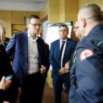 Premier Mateusz Morawiecki na miejscu katastrofy górniczej w Karwinie / Krystian Maj / KPRM
