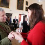 Spotkanie opłatkowe biskupa sandomierskiego Krzysztofa Nitkiewicza z samorządowcami, politykami, przedstawicielami miejscowych instytucji kultury i przedsiębiorcami / Grażyna Szlęzak-Wójcik / Radio Kielce