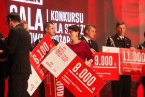 Gala konkursu Orlen dla Straży Pożarnej w Targach Kielce. / Marzena Mąkosa / Radio Kielce