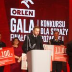 Gala konkursu Orlen dla Straży Pożarnej w Targach Kielce. Na zdjęciu: Adam Osiek / Marzena Mąkosa / Radio Kielce