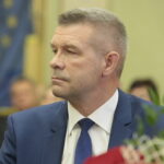 Uroczysta, pierwsza sesja kieleckiej Rady Miasta kadencji 2018-2023. Bodgan Wenta - prezydent Kielc. / Marzena Mąkosa / Radio Kielce