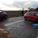 Wałsnów, powiat ostrowiecki. Wypadek na drodze wojewódzkiej nr 751 / Straż Pożarna