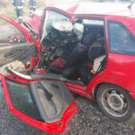 Wałsnów, powiat ostrowiecki. Wypadek na drodze wojewódzkiej nr 751 / Straż Pożarna