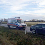 Wałsnów, powiat ostrowiecki. Wypadek na drodze wojewódzkiej nr 751 / Straż Pożarna