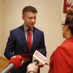 Bartłomiej Dorywalski - wicewojewoda świętokrzyski, Agata Wojtyszek - wojewoda świętokrzyski / Jarosław Kubalski / Radio Kielce