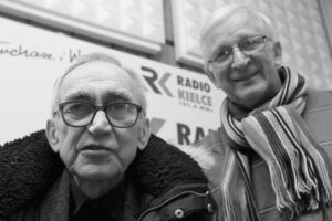 Radio Pigwa. Na zdjęciu od lewej: Bronisław Opałko i Zbigniew Batorski / Radio Kielce / Radio Kielce