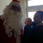 Jędrzejów. Wizyta Mikołaja w szpitalu / Ewa Pociejowska - Gawęda / Radio Kielce