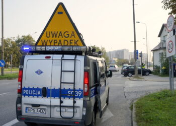 Wypadek na skrzyżowaniu ulicy Warszawskiej i Szydłówek Górny w Kielcach / Kamil Król / Radio Kielce