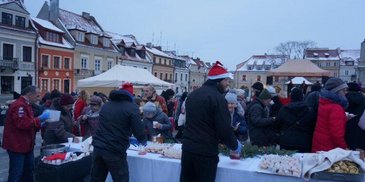 Miejska wigilia dla osób ubogich w Sandomierzu