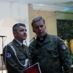 Kielce. Wigilia  10. Świętokrzyskiej Brygady Obrony Terytorialnej. pułkownik Artur Barański, dowódca jednostki (po lewej) / Dorota Klusek / Radio Kielce