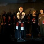 Kielce. Wigilia  10. Świętokrzyskiej Brygady Obrony Terytorialnej. Biskup Jan Piotrowski / Dorota Klusek / Radio Kielce