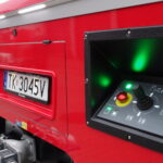 Wóz bojowy z drabiną o długości 37 metrów trafił do jednostki ratowniczo-gaśniczej nr 1 Komendy Państwowej Straży Pożarnej w Ostrowcu Świętokrzyskim / Emilia Sitarska / Radio Kielce