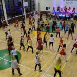 Jędrzejów. Mikołajkowy Charytatywny  Maraton Zumby / Ewa Pociejowska - Gawęda / Radio Kielce