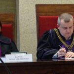 Kolejny proces o mobbing w buskim szpitalu „Górka”. Na zdjęciu: Iwona Gołębiowska - ławnik i sędzia Leszek Gumbisz / Ewa Pociejowska - Gawęda / Radio Kielce