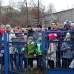 Rozświetlenie choinki oraz zabytkowego parowozu / Ewa Pociejowska-Gawęda / Radio Kielce