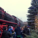 Rozświetlenie choinki oraz zabytkowego parowozu / Ewa Pociejowska-Gawęda / Radio Kielce