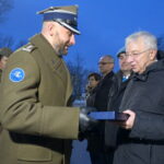 CPdMZ - apel z okazji obchodów Dnia Pamięci o Poległych i Zmarłych w Misjach i Operacjach Wojskowych poza Granicami Państwa. Płk Pawel Chabielski (z lewej) i poseł Krzysztof Lipiec / Monika Miller / Radio Kielce