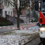 Kielce. Ewakuacja Sądu Rejonowego / Karol Żak / Radio Kielce