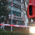 Kielce. Ewakuacja Sądu Rejonowego / Karol Żak / Radio Kielce