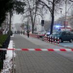 Kielce. Ewakuacja Sądu Rejonowego / Karol Żak / Radio Kielce