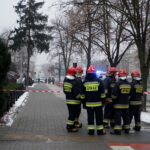 Kielce. Ewakuacja Sądu Rejonowego / Karol Żak / Radio Kielce