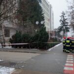 Kielce. Ewakuacja Sądu Rejonowego / Karol Żak / Radio Kielce