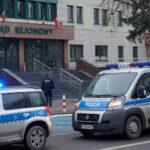 Kielce. Ewakuacja Sądu Rejonowego / Karol Żak / Radio Kielce