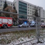 Kielce. Ewakuacja Sądu Rejonowego / Karol Żak / Radio Kielce