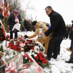 Łopuszno. Obchody 75. rocznicy rozstrzelania 15 żołnierzy po akcji  „Niekłański Październik” / Jarosław Kubalski / Radio Kielce